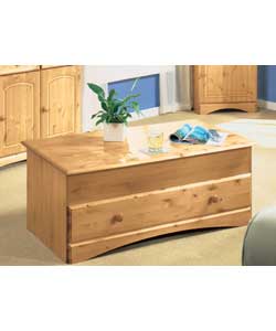 Aviemore Stained Coffee Table With Drawer