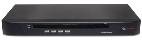 Avocent Switchview 4-Port KVM Switch with OSD PS/2 & USB - Bundle
