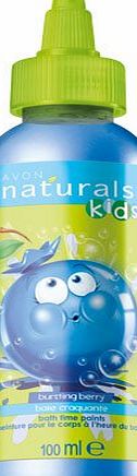 Avon Naturals Kids Bath Time Paint, Bursting Berry 100 ml