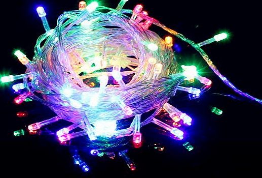 awhao 10M 100 LED Fairy String Lights in Muti-color 8 Controlable Functions Xmas Light Gift for Christmas Party Wedding