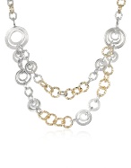 AZ Collection Swarovski Crystal Chain Opera Necklace