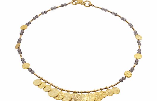 Azuni Multi Disc and Bead Necklace