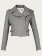 azzedine alaia jackets grey