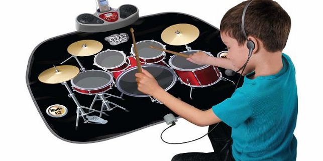 B Ross Childrens Large Electronic Drum Kit Musical Floor Playmat Toy Instrument