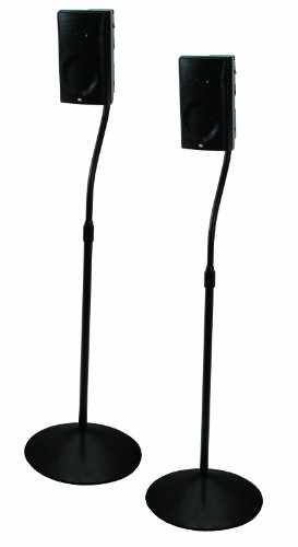 BTV910 VENTRY - Home Cinema Speaker Stands (Pair) in Black