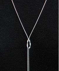 Lariot knot plain necklace