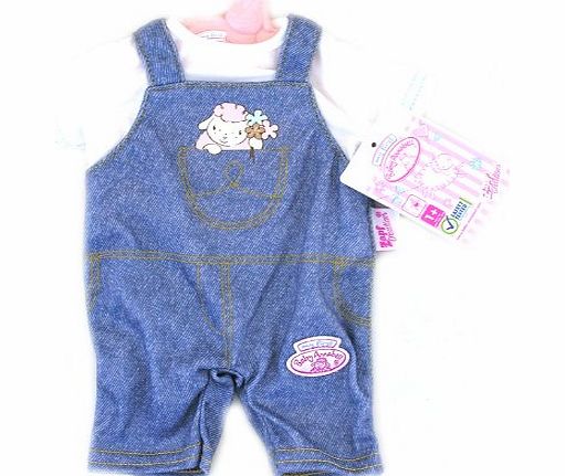 Baby Annabell My First Baby Annabell Clothing DUNGAREES