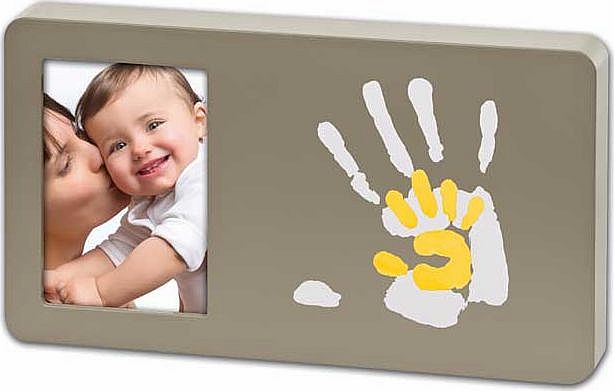 Baby Art Duo Paint Print Frame - Taupe