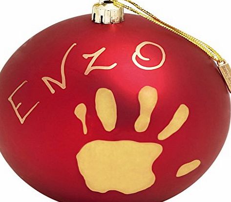 Baby Art My Christmas Fairy Bauble (Red)