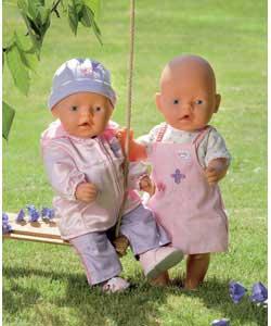 Baby Born Pink Twin Outfits
