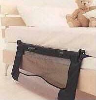 Baby Dan BabyDan Sleep n Safe Fold Down Bed Guard - Black