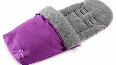 Baby Elegance Jersey Lined Footmuff - Purple