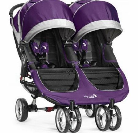 Baby Jogger City Mini Double Pushchair Purple