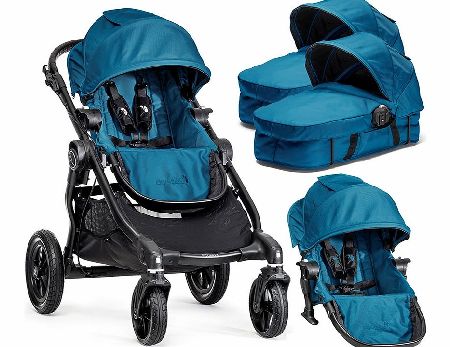 Baby Jogger City Select Twin Pushchair Teal