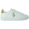 Baby Phat Catwalk White/Gold Trainers