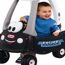 BABY-TOYS Little Tikes Police Car Cozy Coupe Ride-On.