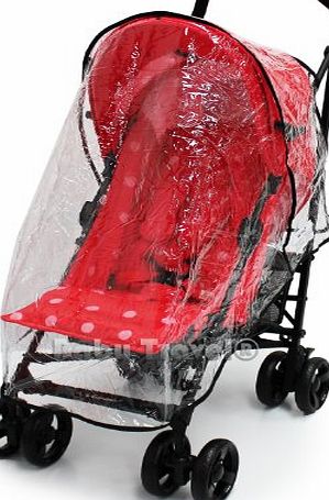 Baby Travel Zeta Vooom Rain Cover Stroller Throw Over Raincover Fits Obaby Atlas/ Tippitoes Strollers/ Maclaren Quest Triumph
