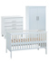 Baby Weavers Beth White Beech Natural Cotbed,