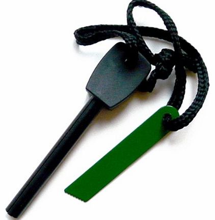 Fire Starter Average 15,000 Strikes 7cm Magnesium Core Ideal Survival And Camping Accessory