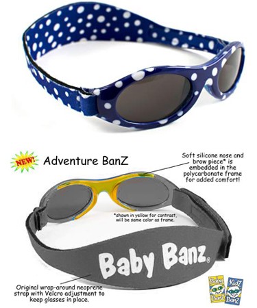 BabyBanz Blue Polka Dot Adventurer Banz
