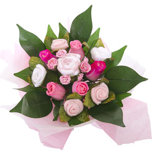 BabyBlooms Bouquet- Small- Pink