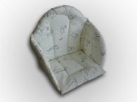 Babydan - Buy Babydan Baby Safety Products BabyDan Cream/White Bears HighChair Cushion