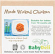 BabyDeli Organic Maxs Wicked Chicken 10mth  (160g)