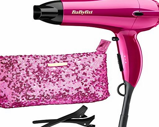 BaByliss 2000 W Shimmer Collection Limited Edition Hair Dryer Set