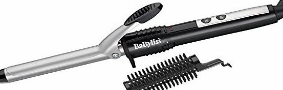 BaByliss 2284U Pro Curl Ceramic Curling Tongs Wand 19mm Barrell with Brush