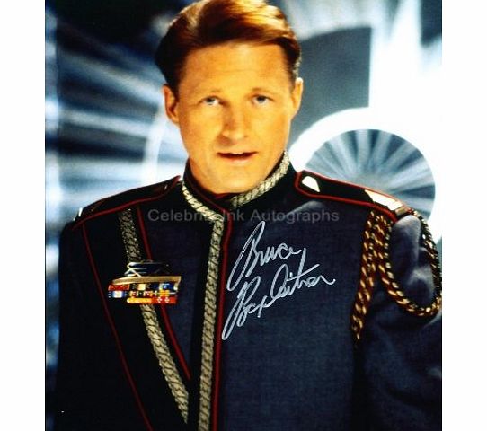 Babylon 5 Autographs BRUCE BOXLEITNER as Captain John Sheridan - Babylon 5 GENUINE AUTOGRAPH