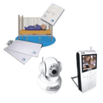 II Baby Movement Monitor + Goscam Roomview Motorised Pan and Tilt Video Monitor