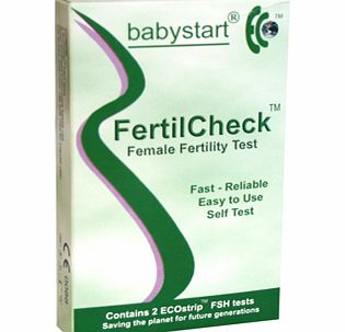Babystart FertilCheck Female Fertility Test 2