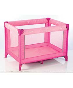 Travel Cot Pink