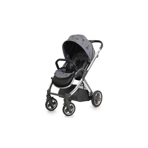 - Oyster Vogue - Pushchair Seat Unit Colour Pack - Grey Stars