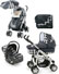 Lux 3in1 Travel System Bubble Grey inc
