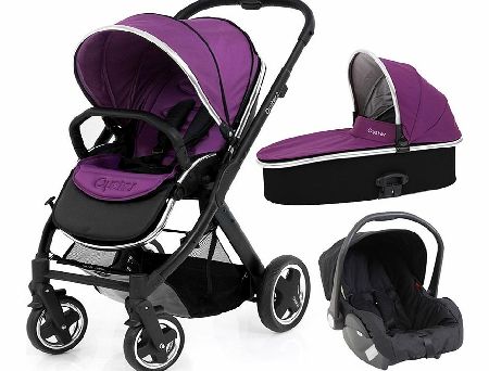 BabyStyle Oyster 2 Black/Grape Oyster Car Seat