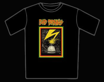 Bad Brains Capital Black T-Shirt