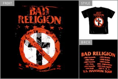 Religion (Newsprint) T-shirt