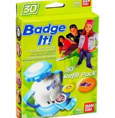 Badge It! Bandai Badge It Refill Pack - 30 Badges