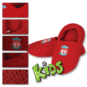 Bafiz Liverpool Stadium Heel Slippers - Infants - Red