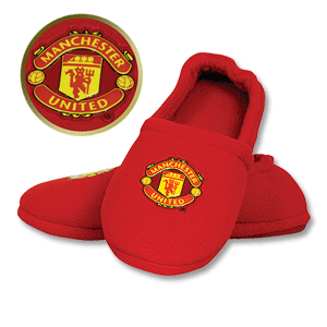 Bafiz Man Utd FC Slippers - Infants - Red