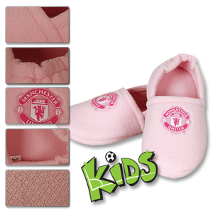 Bafiz Man Utd Slippers - Girls - Pink