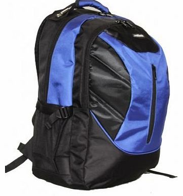 BAG Outback 19 Inch Laptop Backpack College School Rucksack 8 MIX PIECES PER BOX UNIT black/blue/orange