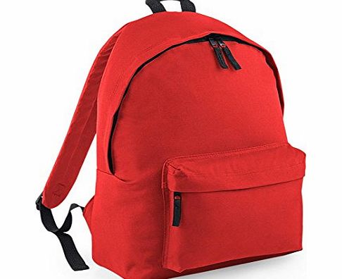 BagBase  Junior Fashion Backpack - Bright Red