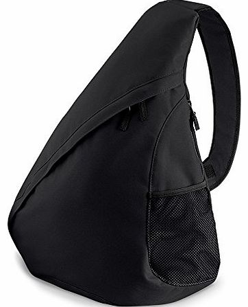 BagBase  Universal Backpack Monostrap Style Black