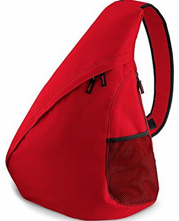 BagBase  Universal Backpack Monostrap Style Classic Red