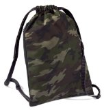 Jungle camouflage gym sack / backpack