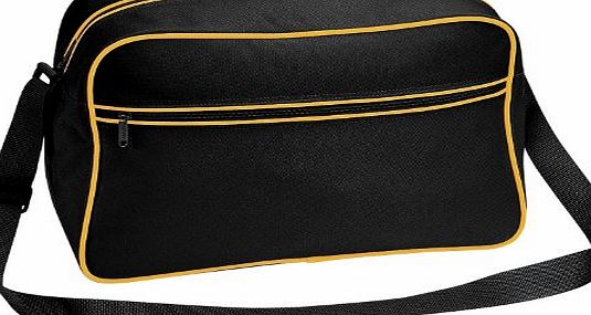 BagBase Retro shoulder bag Black / Gold