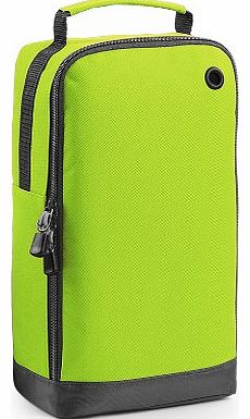 BagBase Sport Shoe / Accessory Bag (8 Litres) (One Size) (Lime Green)