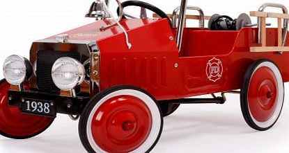 Baghera Pedal Firetruck Red `One size